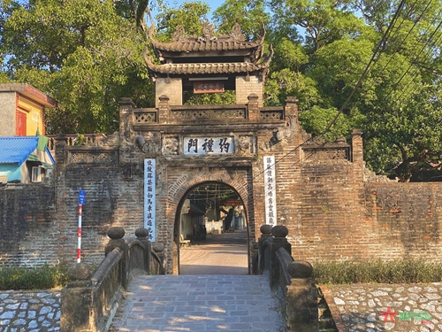 Cổng làng Ước Lễ - nét đẹp miền quê ngoại thành Hà Nội